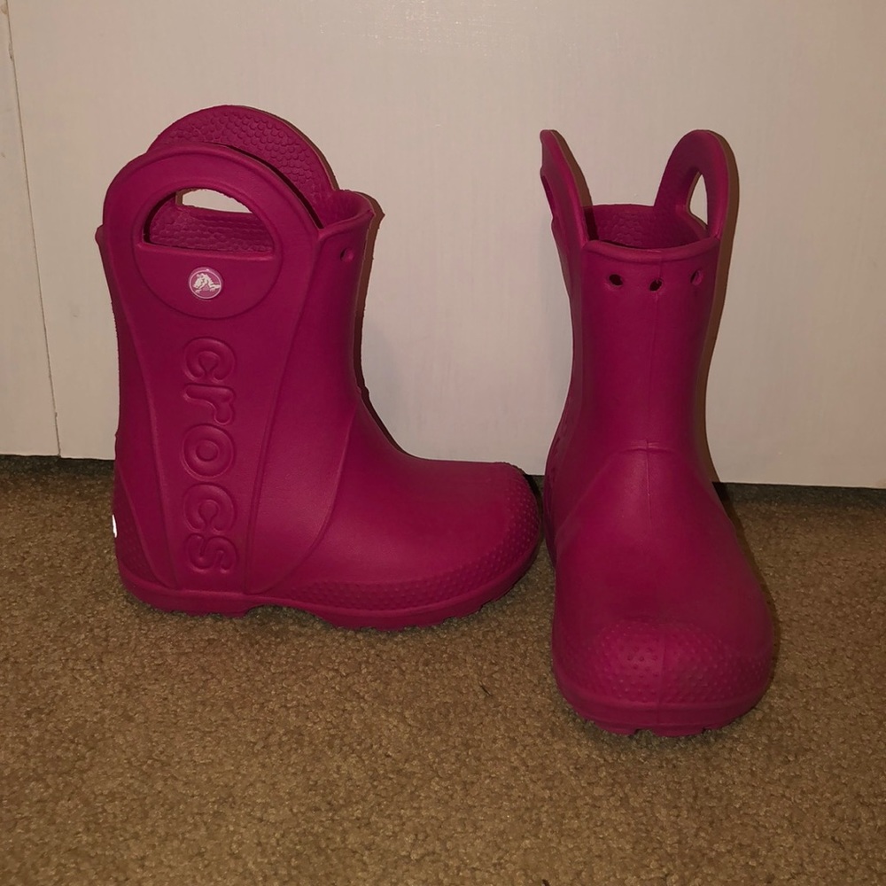 Girls’ Crocs Boots, size 9